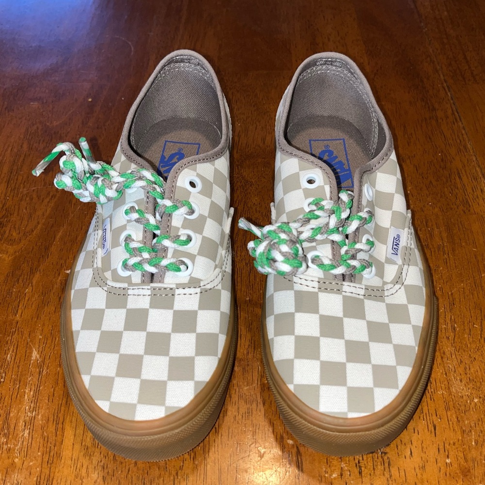 Vans Checker Patterned Authentic Sneakers - image 5